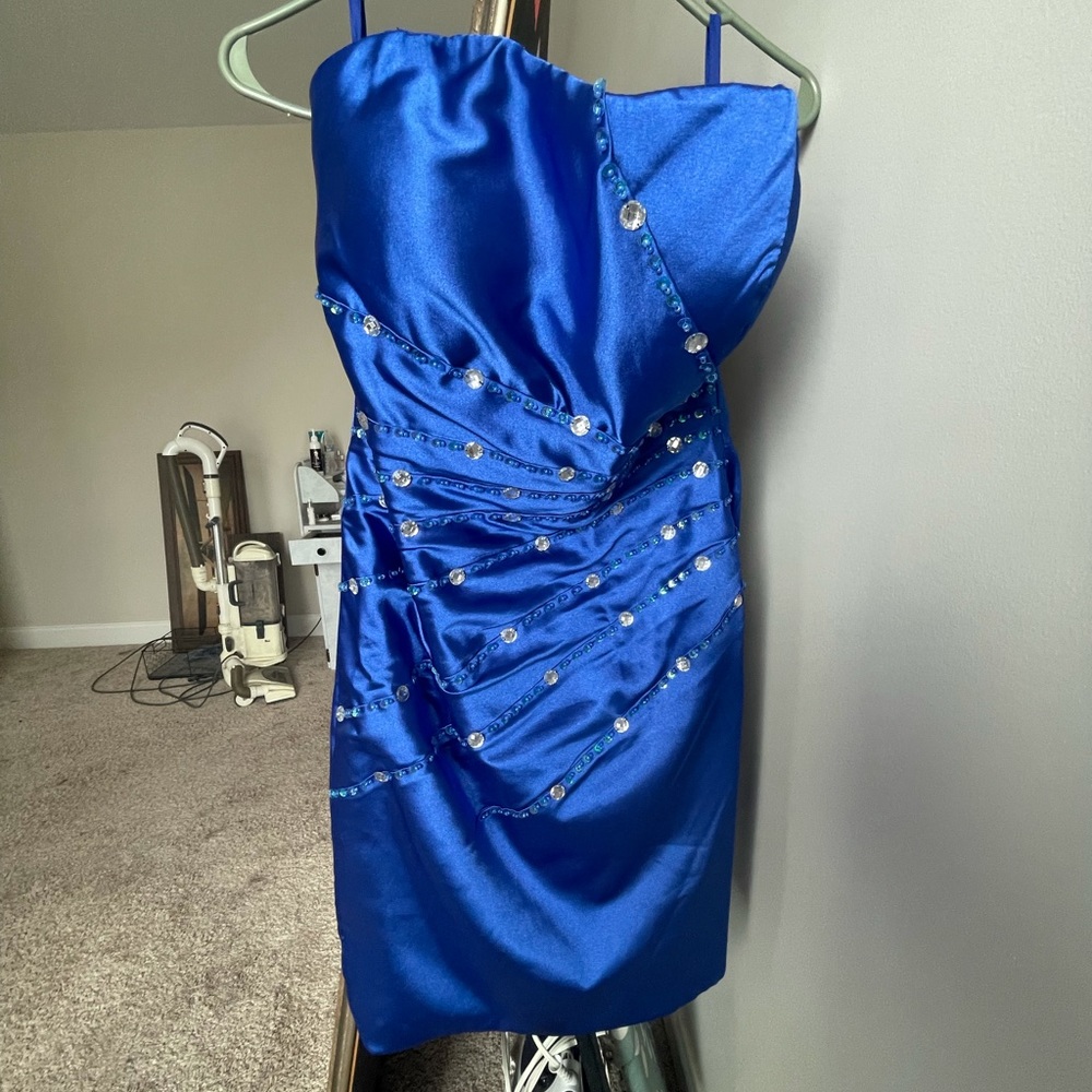 Blue formal dress
